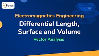 Differential Length Surface and Volume  Vector Analysis  Electromagnetic Engineering [upl. by Kcirdec]