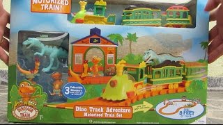 Dinotrem  Dino Trem  Dinotren  Dinosaur Train Set Motorized Train Set Dino Track Adventure [upl. by Brittaney987]