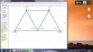 Formation MDSolids  Treillis  استعمال البرمجية في الأنظمة المثلثية [upl. by Harras]