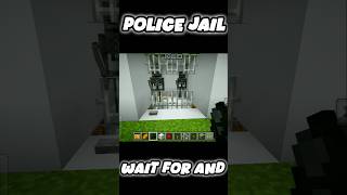 Minecraft police jail tric minecraft shots [upl. by Norene]