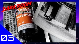 Foma Retropan 320 Soft  Darkroom Knights Part Three [upl. by Mcquoid]