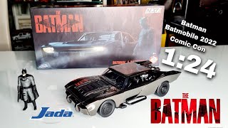 Batman Batmobile 2022 Comic Con 124 Next Level Jada Toys thebatman batman [upl. by Hakim]