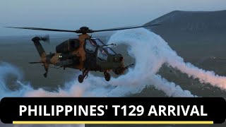 Philippines New T129 Combat Helicopters from Turkey [upl. by Naimad560]