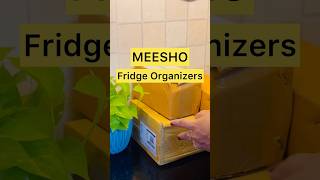 Meesho Fridge Organizersmeeshofindsmeeshohaulfridgeorganizationideasfridge [upl. by Keele]