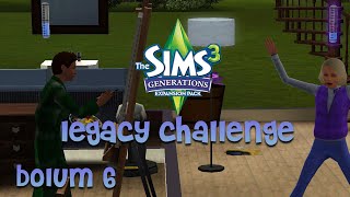 The Sims 3 Legacy Challenge  Bölüm 6  Ruhlarla Konuşarak Anlaşıyorum [upl. by Neelie]