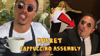 Lifestyle of Nusret Salt Bae  Cappuccino Trend [upl. by Karine]