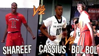 Bol Bol Shareef ONeal amp Spencer Freedman VS Cassius Stanley LOADED Cal Supreme v Earl Watson [upl. by Palma977]