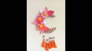 wall hanging craft ideasshortvideo shortsvideo [upl. by Nuli]