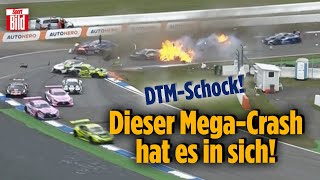 DTM Schlimmer Unfall Auch Schumacher beteiligt [upl. by Stover]