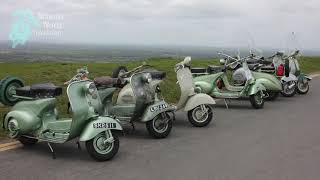 London to Brighton 2019 Vintage Scooter Run Lambretta Vespa [upl. by Gerc846]