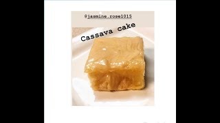 Cassava Cake [upl. by Enial]