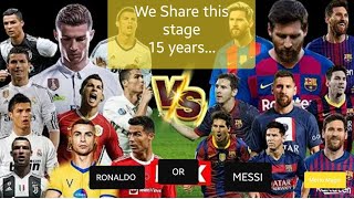 Messi vs Ronaldo Whos the Greatest Epic Skills amp Legendary Goals [upl. by Eintirb]