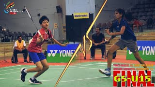 Hamsini Chadaram 2 VS Hitha Maria Jose 1  All India Sub Junior Ranking tournament MB tv [upl. by Conner394]