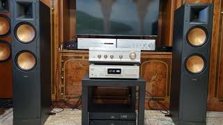 Luxman L500 Sony XA5ES Klipsch RF82ll [upl. by Jojo563]