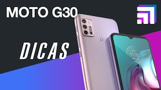 AS MELHORES DICAS PARA MOTO G30 [upl. by Narot]