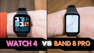 ELIGE BIEN ✅ Redmi Watch 4 vs Xiaomi Smart Band 8 Pro COMPARATIVA en ESPAÑOL [upl. by Enetsirhc]