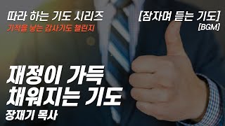 따라하는 기도시리즈 감사19 재정이 가득 채워지는 기도 재정을 채워주셔서 감사합니다 잠자며 듣는 기도 BGM 장재기 목사  여러분의 감사기도를 댓글란에 남겨주세요 [upl. by Dacia]