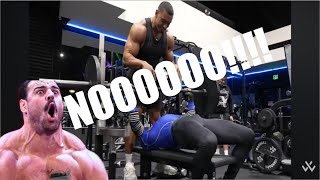 Larry Wheels Coaching El Campeon to STOP EGO LIFTING [upl. by Nollek]