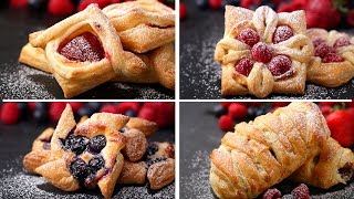 Puff Pastry 4 Ways [upl. by Durkee]