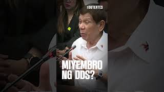 Sen Dela Rosa miyembro ng DDS [upl. by Culver199]