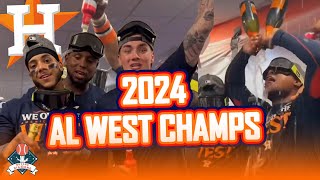 HOUSTON ASTROS AL WEST CHAMPS AGAIN [upl. by Gallagher]