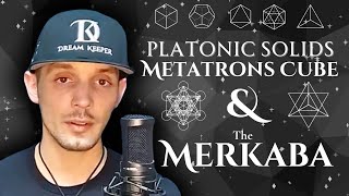 Metatrons Cube Platonic Solids and The Merkaba sacredgeometry symbolism [upl. by Halpern]