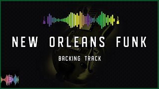 New Orleans Funk Guitar Backing Track Jam in D Dorian [upl. by Corb]