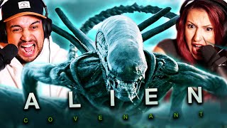 ALIEN COVENANT 2017 MOVIE REACTION  THIS CANT BE HOW IT ENDS  FIRST TIME WATCHING  REVIEW [upl. by Haelhsa4]