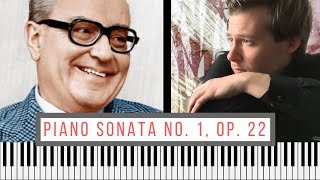 Piano Sonata No 1 Op 22 Alberto Ginastera [upl. by Pliner]