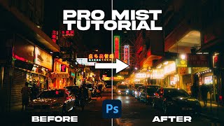 Pro Mist Look in Photoshop  EASY 30 second edit tutorial  Make your photos look cinematic [upl. by Irab31]