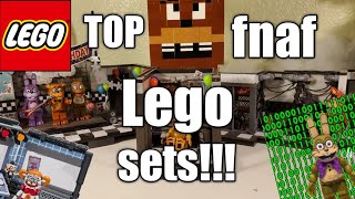 Top 3 fnaf Lego mcfarlane sets [upl. by Molini]