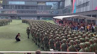 BMT Graduation Parade 0423 02 Dec 2023  Our Tampines Hub [upl. by Atela]