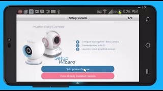 How to set up your DLink WiFi Baby Camera [upl. by Mayeda]