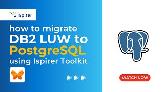 How to Migrate Your DB2 LUW Database to PostgreSQL Using Ispirer Toolkit [upl. by Chabot]