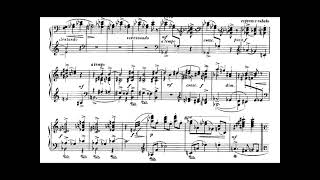 Eugene Goossens  Capriccio for Piano 1960 ScoreVideo [upl. by Staffan]