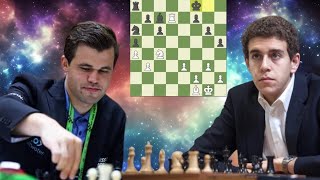 2833 Elo chess game  Daniel Naroditsky vs Magnus Carlsen 4 [upl. by Euqirat660]