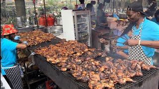 🇬🇧 NOTTING HILL CARNIVAL 2024 LONDON STREET FOOD ARE YOU MISSING OUT 4K HDR [upl. by Lauralee]