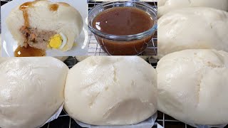 Siopao Bolabola  Sauce Easy Whiter Doughsiopao [upl. by Seabrook826]