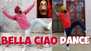 Bella ciao  money heist dance quarantine bhangra la casa de papel blackbox entBhangra Honours [upl. by Atter]