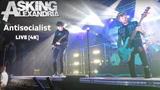 Asking Alexandria  Antisocialist 4K 052122 In Greensboro NC [upl. by Leicester452]