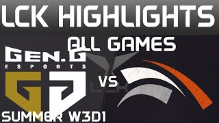 GEN vs HLE Highlights ALL GAMES LCK Summer 2024 GenG vs Hanwha Life by Onivia [upl. by Halfon]