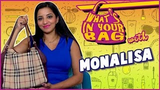 Monalisa Handbag SECRET REVEALED  Whats in your Bag  TellyMasala [upl. by Alyam]