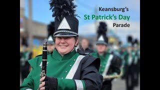 Raritan High School Marching Band  Keansburgs St Patricks Day Parade 03262022 [upl. by Mamoun842]