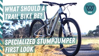 FIRST LOOK  SPECIALIZED STUMPJUMPER TRAIL BIKE [upl. by Erving]