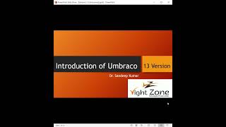 Introduction of Umbraco 13 [upl. by Notsa904]