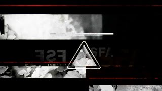 Static Glitch Effect  White Grave  Logo Animation [upl. by Carmine]