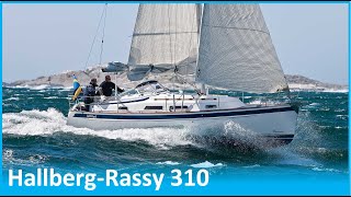 HallbergRassy 310 – Performace superyacht cruiser de luxe – state of the art in a unique beauty box [upl. by Anastas]