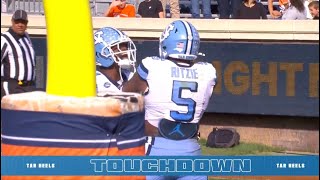 Top Plays UNC Tar Heels vs Virginia Cavaliers  Highlights  College Football  The CW [upl. by Lauri]