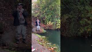 Chum Salmon  Duwamish River Fishing  Right before the rod snapped… salmon salmonfishing fish [upl. by Norrv]