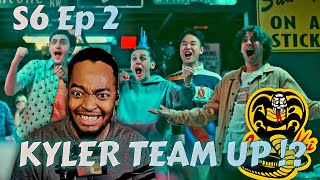 Cobra Kai Season 6 Episode 2 Reaction  A KYLER TEAM UP [upl. by Ulla]